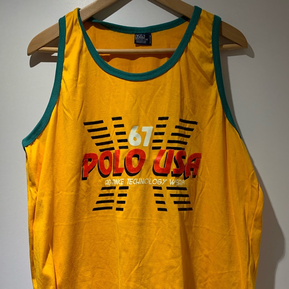 Polo Sport Ralph Lauren Tank Top Size Medium